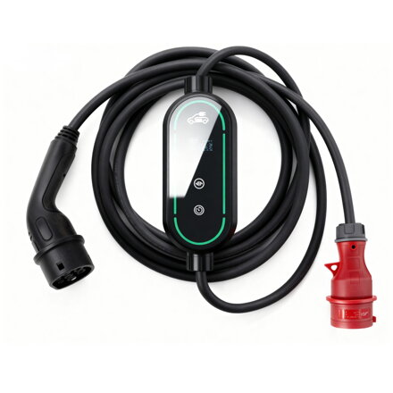 Prenosná nabíjačka EVpartner 11kW, 3x16A, 5m, 10m, Type 2