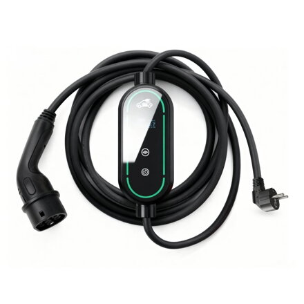 Prenosná nabíjačka EVpartner Ultra 3,7kW, 1x16A, 5m, 10m, Type 2