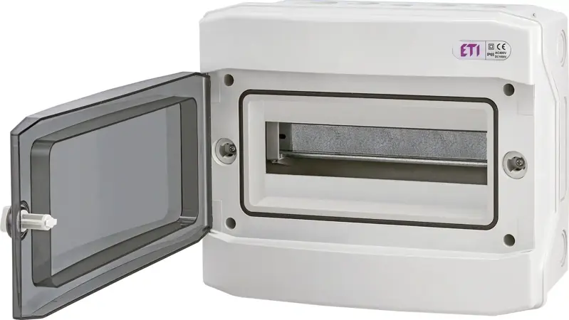 ECH-12PT Rozvodná skriňa nadomietková plastová, 12 modulov