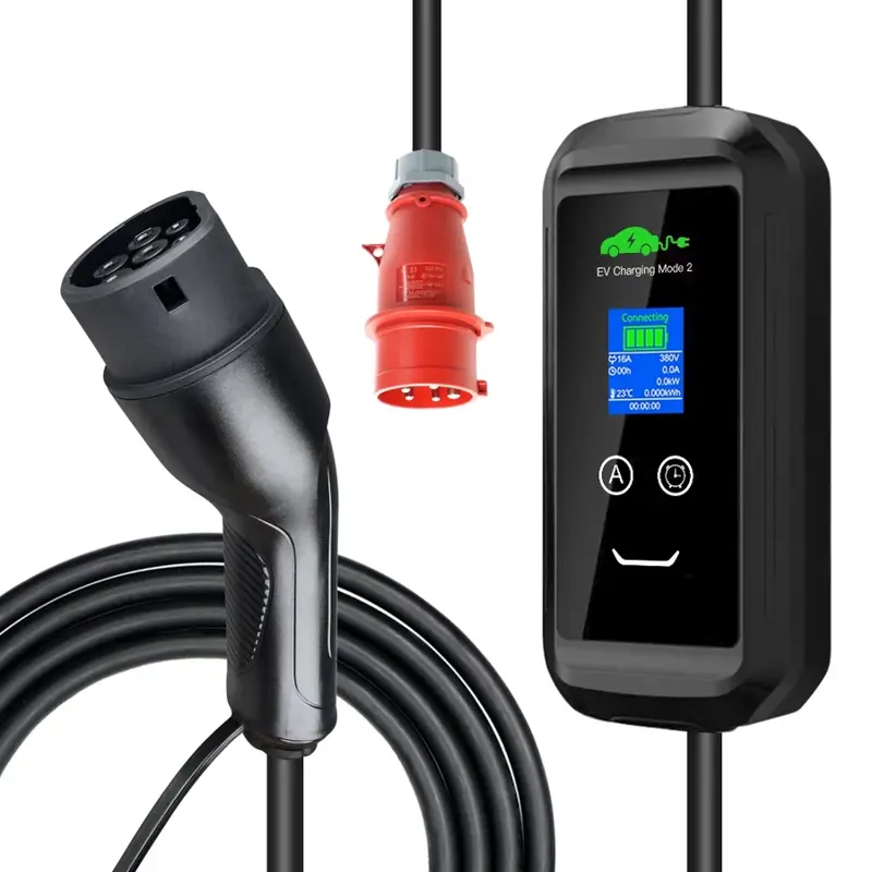 Prenosná nabíjačka Kramach Plus WiFi, 11kW, 3x16A, 10m, Type 2