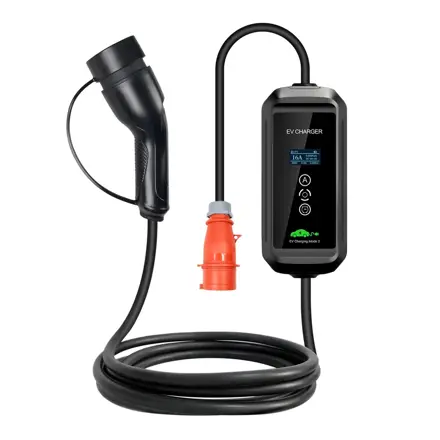 Prenosná nabíjačka Kramach Basic, 11kW, 3x16A, 5m, Type 2